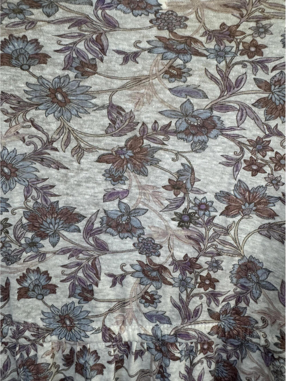 Lucky Brand- Small Floral Top/Blouse - Picture 4 of 4